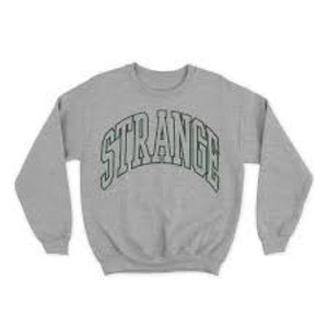Independent Trading Company ‘Strange’ Gray Crew Neck Sweater